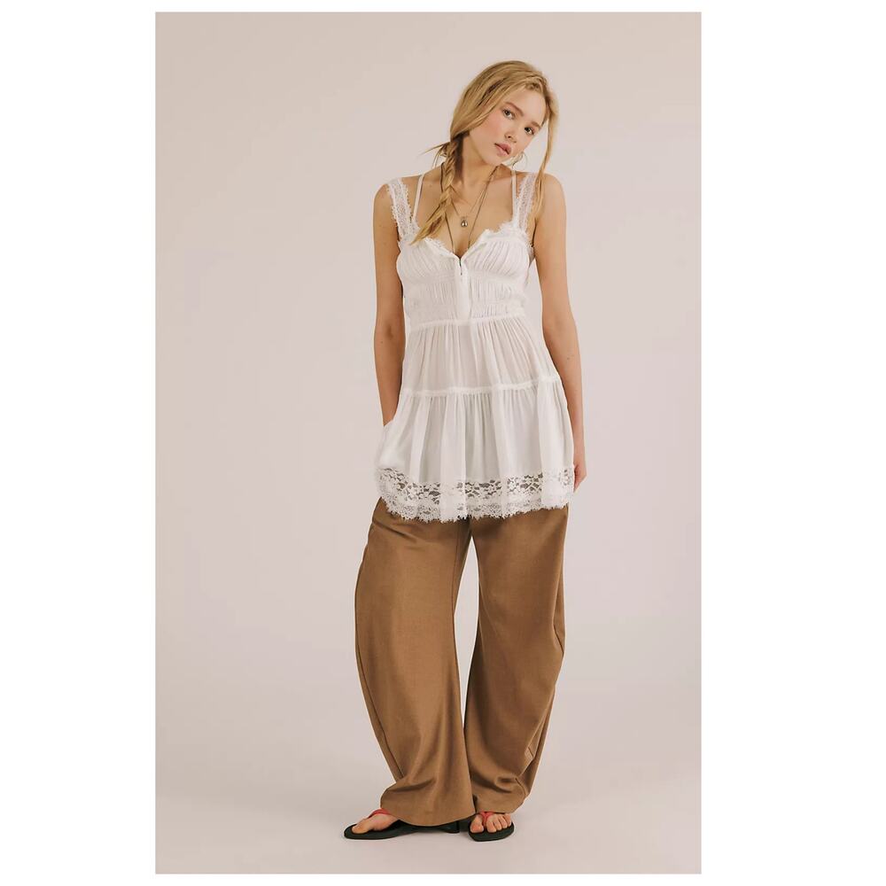NEW Free People So in Love Slip Minidress Size Medium - Picture 5 of 13